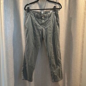 GAP Girlfriend Chino Pants Light Safari Green Size 4P